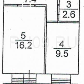 Продается 1-комнатная квартира, 37 м²