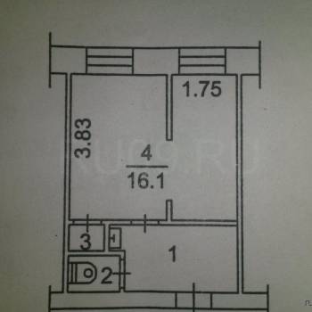 Сдается 1-комнатная квартира, 24 м²