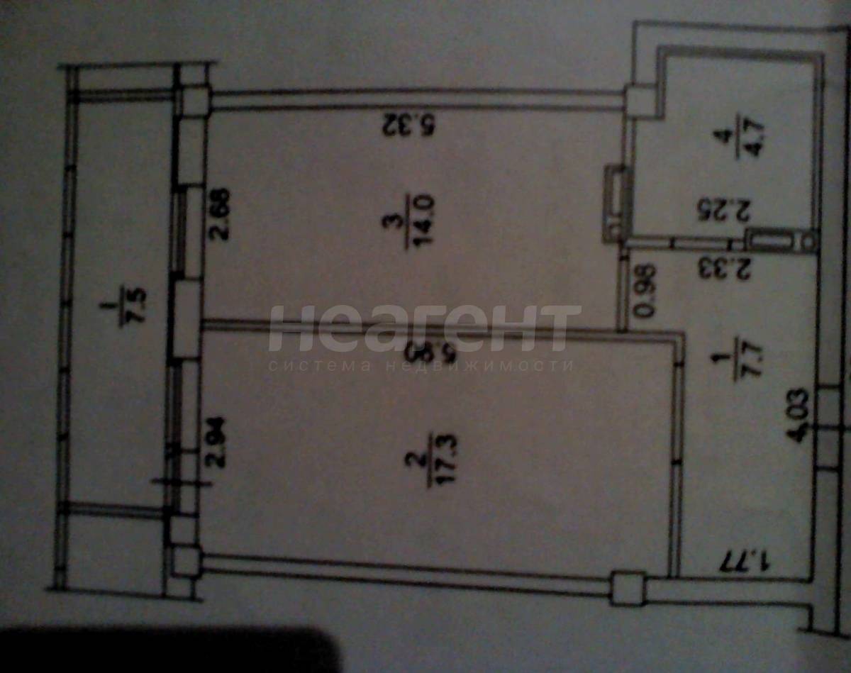 Продам 1-ком. квартиру, Радужный, ул. Ленская, собственник