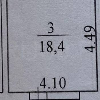 Продается 1-комнатная квартира, 24 м²