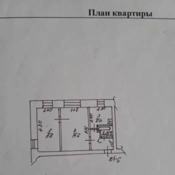 Сдается 2-х комнатная квартира, 37 м²