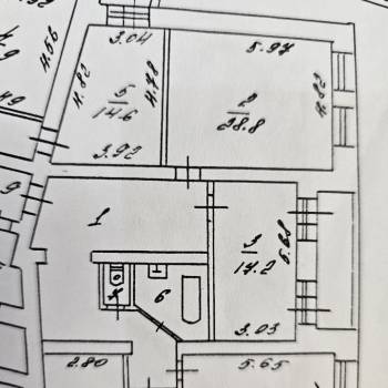 Продается 3-х комнатная квартира, 125,9 м²