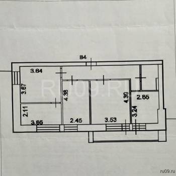Продается Многокомнатная квартира, 70 м²