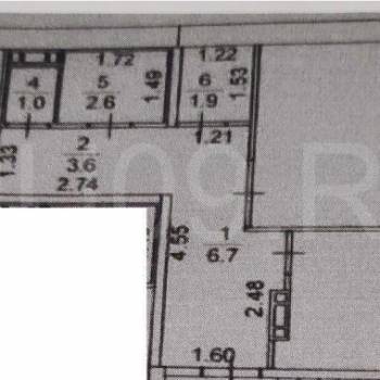Продается 2-х комнатная квартира, 59 м²
