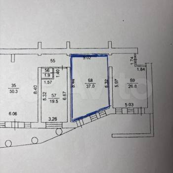 Сдается Нежилое помещение, 37 м²