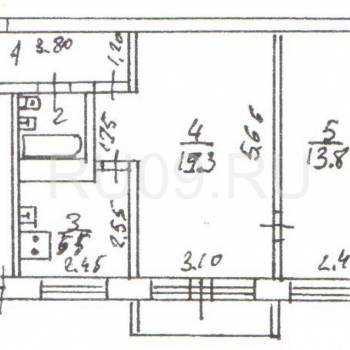 Продается 2-х комнатная квартира, 46 м²