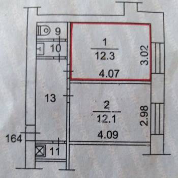 Сдается Комната, 21 м²