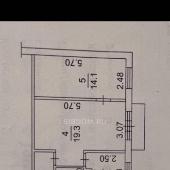 Продается 2-х комнатная квартира, 44,6 м²
