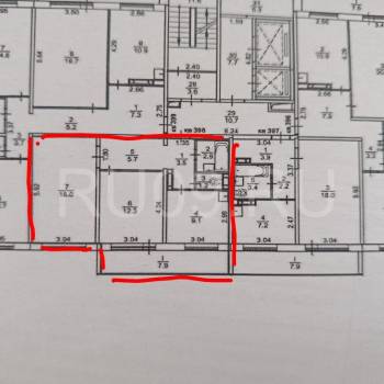 Продается 2-х комнатная квартира, 52 м²