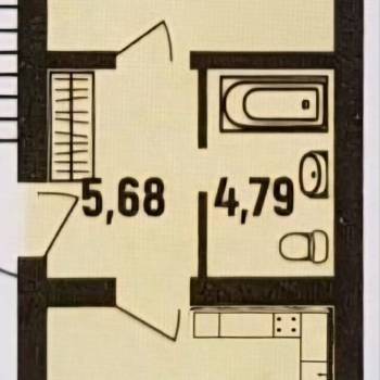Продается 2-х комнатная квартира, 47,2 м²