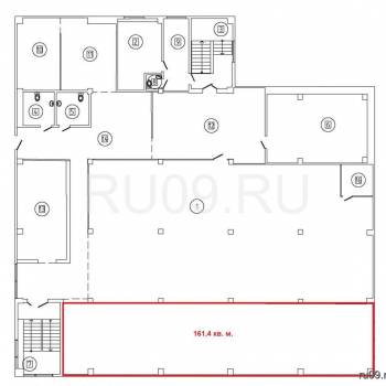 Сдается Нежилое помещение, 161 м²