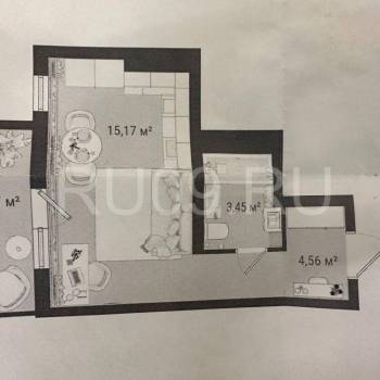 Продается 1-комнатная квартира, 23 м²