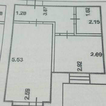 Продается 1-комнатная квартира, 32 м²