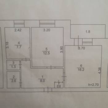 Продается 2-х комнатная квартира, 48,9 м²