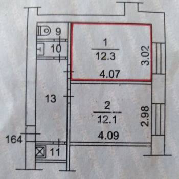 Сдается Комната, 21 м²