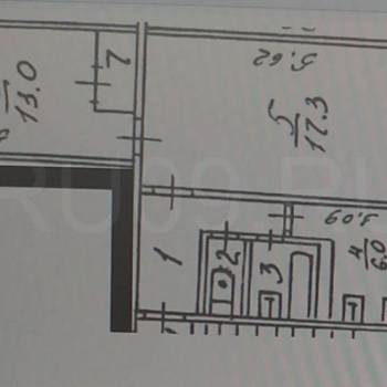 Продается 2-х комнатная квартира, 44 м²