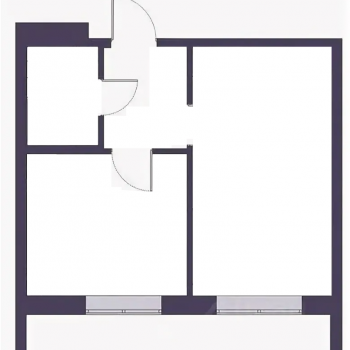 Сдается 2-х комнатная квартира, 35 м²