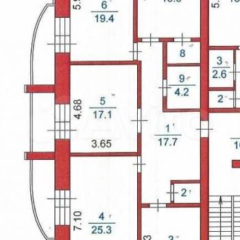 Продается Многокомнатная квартира, 140 м²