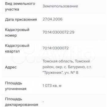 Продается Участок, 1000 м²