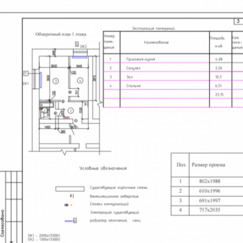Сдается 2-х комнатная квартира, 23,3 м²