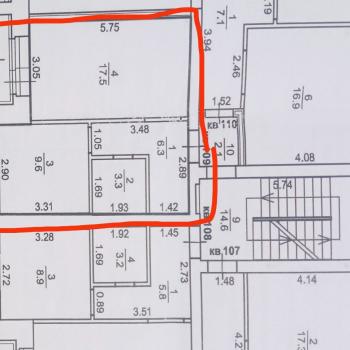 Продается 1-комнатная квартира, 37 м²