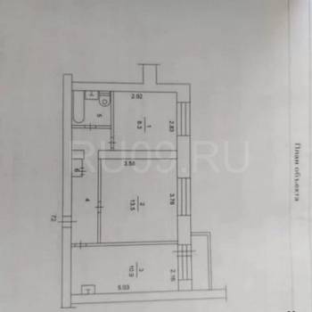Продается 2-х комнатная квартира, 44 м²