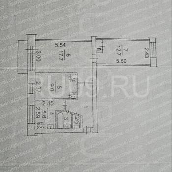 Продается 3-х комнатная квартира, 56 м²