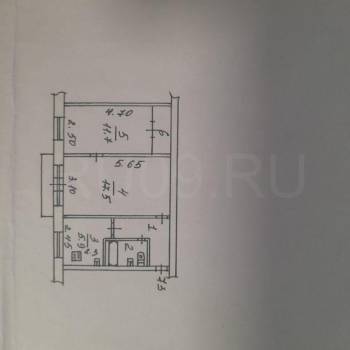 Продается 2-х комнатная квартира, 44 м²