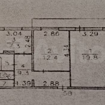 Продается 2-х комнатная квартира, 53,5 м²