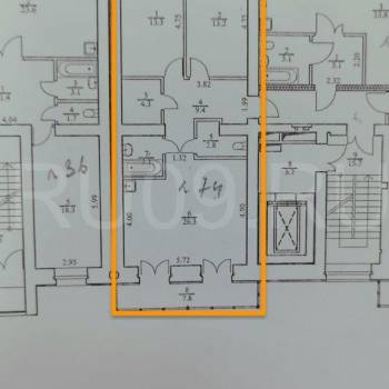 Продается 3-х комнатная квартира, 79 м²
