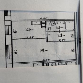 Продается 1-комнатная квартира, 26 м²