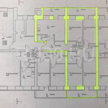 Продается Многокомнатная квартира, 127 м²