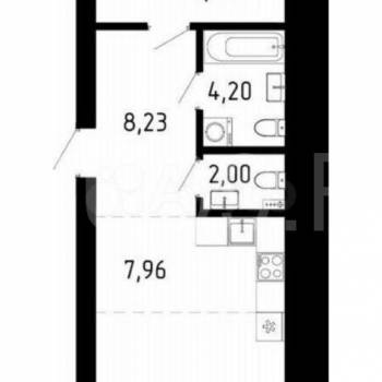 Продается 2-х комнатная квартира, 57 м²