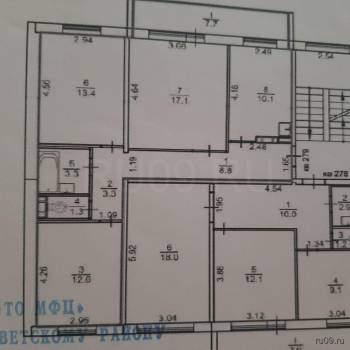 Продается 3-х комнатная квартира, 69 м²