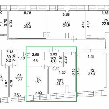 Сдается Нежилое помещение, 47 м²