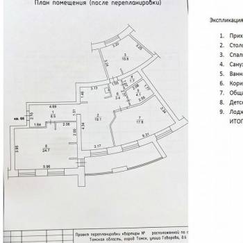 Продается Многокомнатная квартира, 100 м²