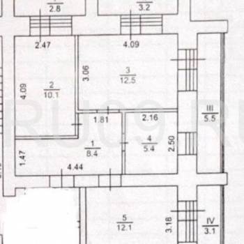 Сдается 2-х комнатная квартира, 63 м²