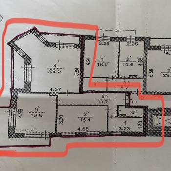 Продается 2-х комнатная квартира, 94 м²