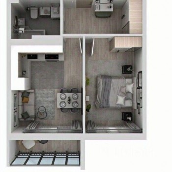 Продается 2-х комнатная квартира, 38 м²