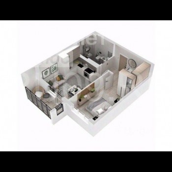 Продается 2-х комнатная квартира, 38 м²