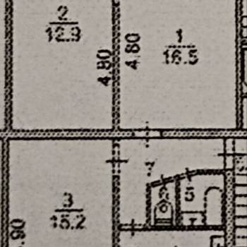 Продается 3-х комнатная квартира, 59,4 м²