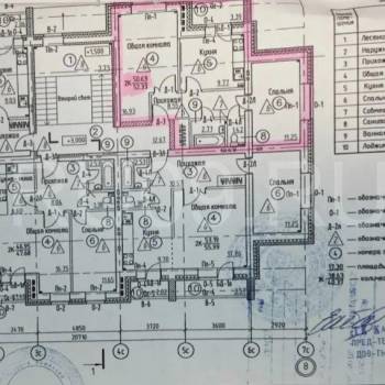Продается 2-х комнатная квартира, 52 м²