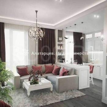 Продается 1-комнатная квартира, 47,7 м²