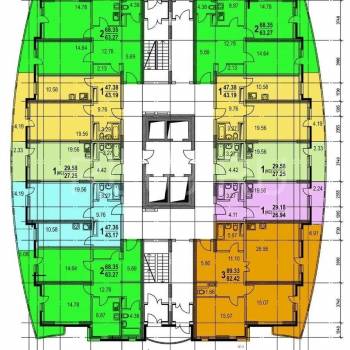 Продается 1-комнатная квартира, 43 м²