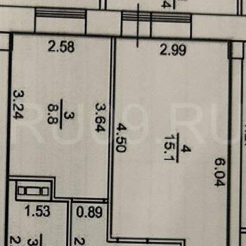 Продается 1-комнатная квартира, 32 м²