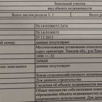 Продается Участок, 1000 м²