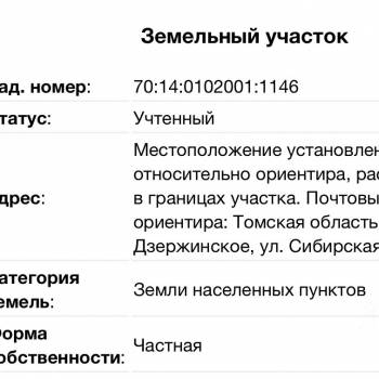 Продается Участок, 1000 м²