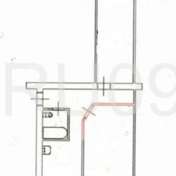 Сдается 2-х комнатная квартира, 43 м²