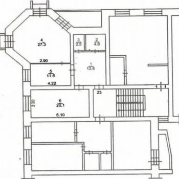 Продается 2-х комнатная квартира, 78,7 м²