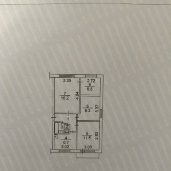 Продается 3-х комнатная квартира, 60 м²